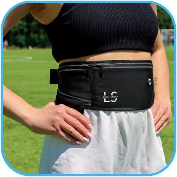 SASZETKA TYPU NERKA LINE SPORT REGULOWANA NA TRENING ROWER SPACER