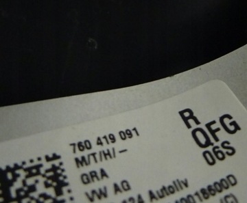 VW Touareg 3 Руль NEW 760419091R QFG