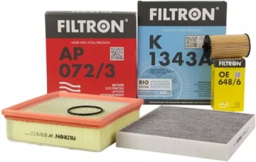 FILTRON ZESTAW FILTRÓW OPEL MERIVA B 1.4 1.4T