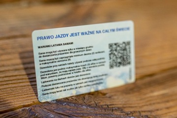 ВОДИТЕЛЬСКИЕ ПРАВА Деда Мороза Документы PL В ПОДАРОК