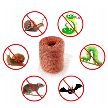 МЕДНАЯ ЛЕНТА 12М ОТ УЛИТОК ДЛЯ ЗАЩИТЫ САДОВЫХ РАСТЕНИЙ