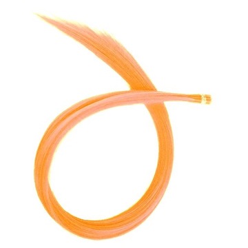 PASEMKA WŁOSÓW KOLOROWYCH 10 SZT POMARAŃCZOWE