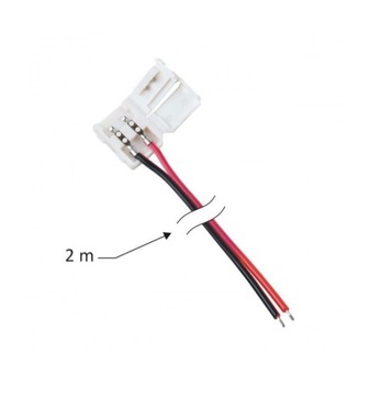 РАЗЪЕМ ДЛЯ СВЕТОДИОДНОЙ ЛЕНТЫ, ОЦИНКОВАННЫЙ КОНЦ + РАЗЪЕМ D1