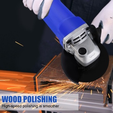 УГЛОВАЯ ШЛИФОВАЛЬНАЯ МАШИНА Легкая, МОЩНАЯ Углошлифовальная машина диаметром 125 мм и мощностью 900 Вт.