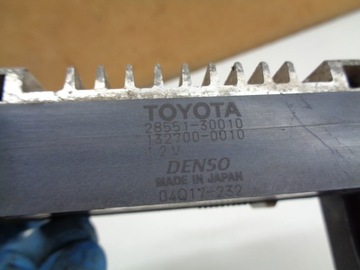 AVENSIS T27 RELÉ SVÍČEK ŽHAVÍCÍCH 28551-30010