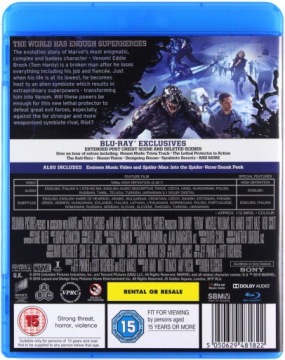 ВЕНОМ (BLU-RAY), дублированный PL