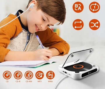 ПОРТАТИВНЫЙ MP3 CD-ПЛЕЕР Bluetooth USB