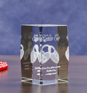 3D КРИСТАЛЛ #Юбилей #Признание в любви #ОНА