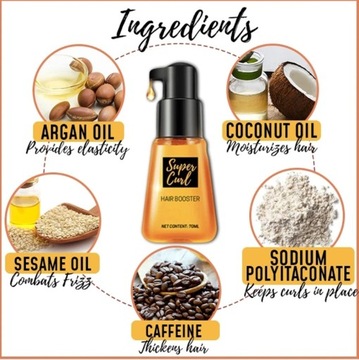 70 мл Super Curl Defining Booster для фиксации волос