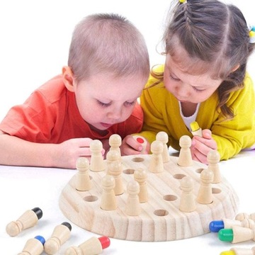 Szachy pamiciowe dla dzieci, zabawka edukacyjna dl