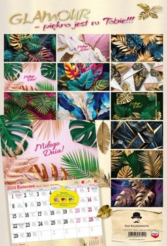 НАСТЕННЫЙ КАЛЕНДАРЬ А3 НА 2024 ГОД ГЛАМУРНАЯ КРАСОТА ВНУТРИ ВАС ДЛЯ ЖЕНЩИН ХИТ 2024 ГОДА!!