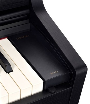 CASIO Celviano AP-270 BK - czarne PIANINO CYFROWE + ŁAWA SŁUCHAWKI zestXXL