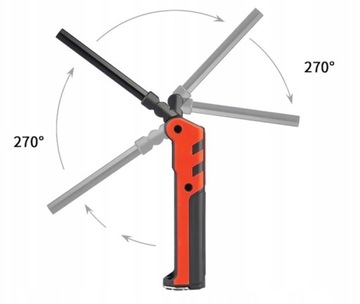 СВЕТОДИОДНЫЙ СВЕТ COB ДЛЯ МАСТЕРСКОЙ АККУМУЛЯТОРНАЯ ЛАМПА С МАГНИТНЫМ КРЮКОМ USB