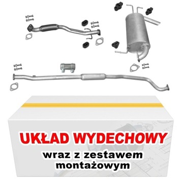 Tłumik komplet Mitsubishi Outlander 2.0 16V 4x4