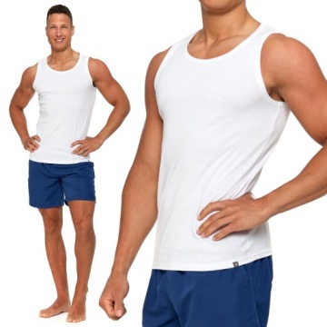 PODKOSZULEK Męski Moraj Bawełniany Tank Top - XL