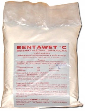 Bentawet C-na biegunki u cieląt bydła 1 kg