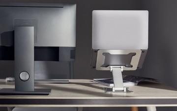 РЕГУЛИРУЕМАЯ СКЛАДНАЯ ПОДСТАВКА ДЛЯ НОУТБУКА АЛЮМИНИЕВАЯ РУЧКА ПОДСТАВКИ