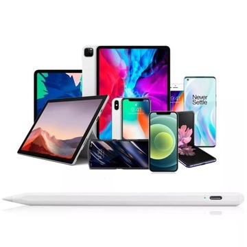 емкостное перо для iPad/iPhone/Android Samsung 3 кончика пера белое