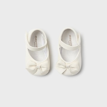 Туфли для девочек Mayoral 9690 crudo, повязка на голову-репка, размер 18