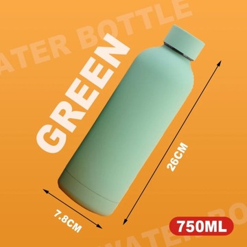 Cycling Water Bottle BPA Free Frosted Cup Thermos