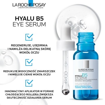 La Roche-Posay Hyalu B5, сыворотка для глаз против морщин, 15 мл