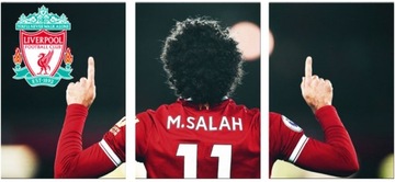 3x OBRAZ NA ŚCIANĘ LIVERPOOL SALAH 30x40