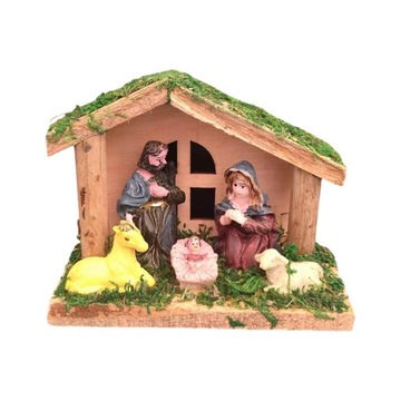 Nativity Scene Resin Sculpture Home Decoration Collections Christmas