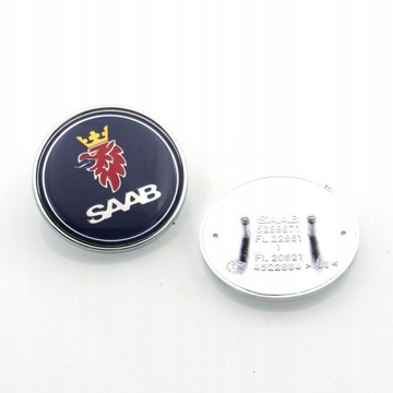 EMBLEMAT LOGO ZNACZEK SAAB 50mm