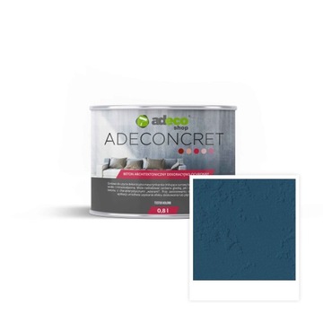 Beton architektoniczny tester koloru NIEBIESKI