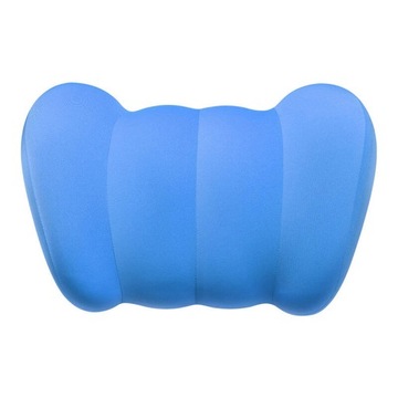Шелковая автомобильная подушка для поясницы Baseus ComfortRide Series (синяя)
