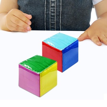 Развивающие игральные кости Большие игральные кости Плюшевые игральные кости для подарка на день рождения Всего 4 шт.