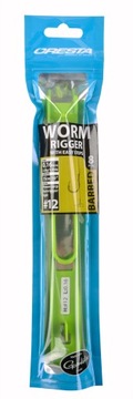 CRESTA HAKI Z PRZYPONEM FEEDER PUSH EASY STOP Roz.14 0,16mm 75cm 8x