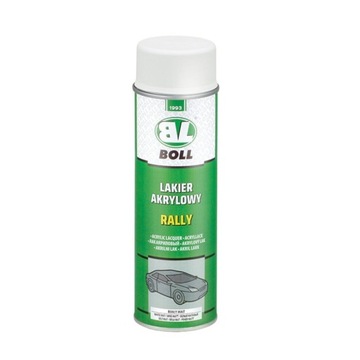 BOLL AKRYLOWY LAKIER BIAŁY MAT MATOWY SPRAY 500ml
