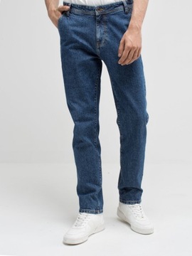 BIG STAR JEANSY MĘSKIE PROSTE WORKWEAR 488 W32 L32