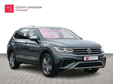 Volkswagen Tiguan II SUV Facelifting 2.0 TDI 200KM 2021 Volkswagen Tiguan TDI 200KM Allspace DSG 4x4 Elegance LEDMatrix Hak Panora, zdjęcie 2