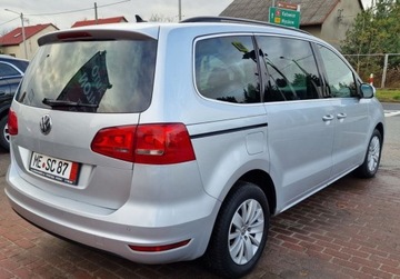 Volkswagen Sharan II Van 2.0 TDI-CR BMT 140KM 2011 Volkswagen Sharan 2.0 Diesel 140KM, zdjęcie 4