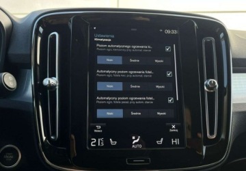 Volvo XC40 2022 Volvo XC 40 Salon Polska Kamera Parktronic Navi Led Grzane fotele FV, zdjęcie 30