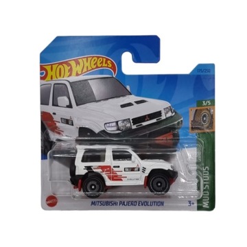 HOT WHEELS MITSUBISHI PAJERO EVOLUTION HKK36 BIAŁY