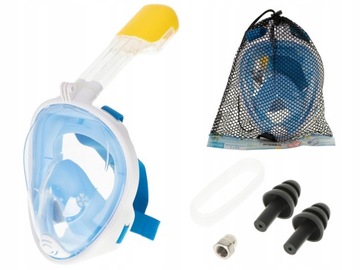 ПОЛНОЛИЦЕВАЯ МАСКА ДЛЯ ПЛАВАНИЯ И ДАЙВИНГА ДЛЯ ПОЛНОГО ЛИЦА L/XL