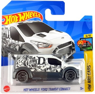 HOT WHEELS MODEL FORD TRANSIT CONNECT HW ART CARS