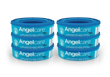 ANGELCARE Wkłady do Pojemnika Kosza na Pieluchy x6