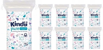8 X CLEANIC KINDII DZIDZIUŚ PŁATKI DLA NIEMOWLĄT