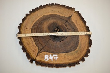 Поднос для сервировки из орехового дерева 40x36 Gr5