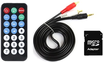 HiFi-усилитель 600 Вт BT USB-пульт дистанционного управления 12 В/230 В