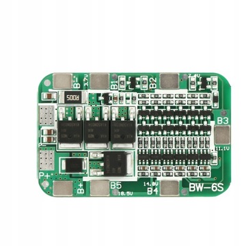 15A 22V 24V BMS PCB Плата защиты аккумулятора