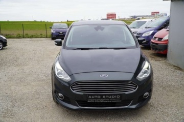 Ford S-Max II Van 2.0 TDCi 180KM 2018 Ford S-Max NawigacjaElektryczna KlapaAsystentyGrzane FoteleTempomatLadny, zdjęcie 28