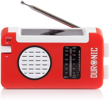 Duronic Hybrid Radio turystyczne na dynamo solarne