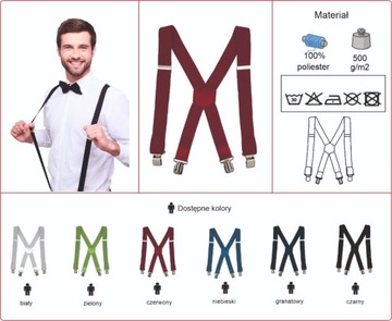 Белые подтяжки официанта к брюкам престижного костюма