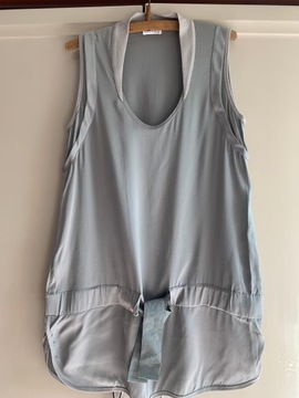 Brunello Cucinelli Jedwabna bluzka top r M S