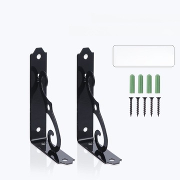 6 шт. ПОЛОЧНЫЙ КРОНШТЕЙН ДЛЯ ДОМА УГЛОВОЙ ПОЛОЧНЫЙ КРОНШТЕЙН